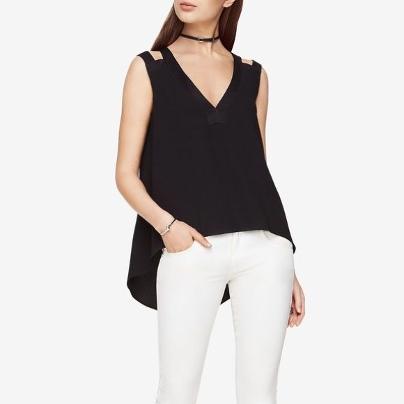 BCBGMaxAzria LAUREL CUTOUT TANK-NWOT - Picture 1 of 16
